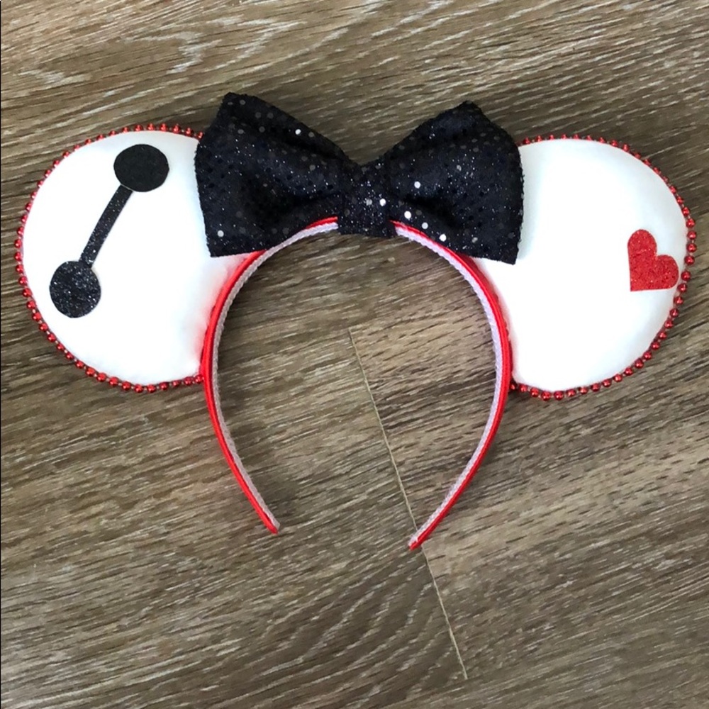 Handmade Etsy Baymax Disney Ears